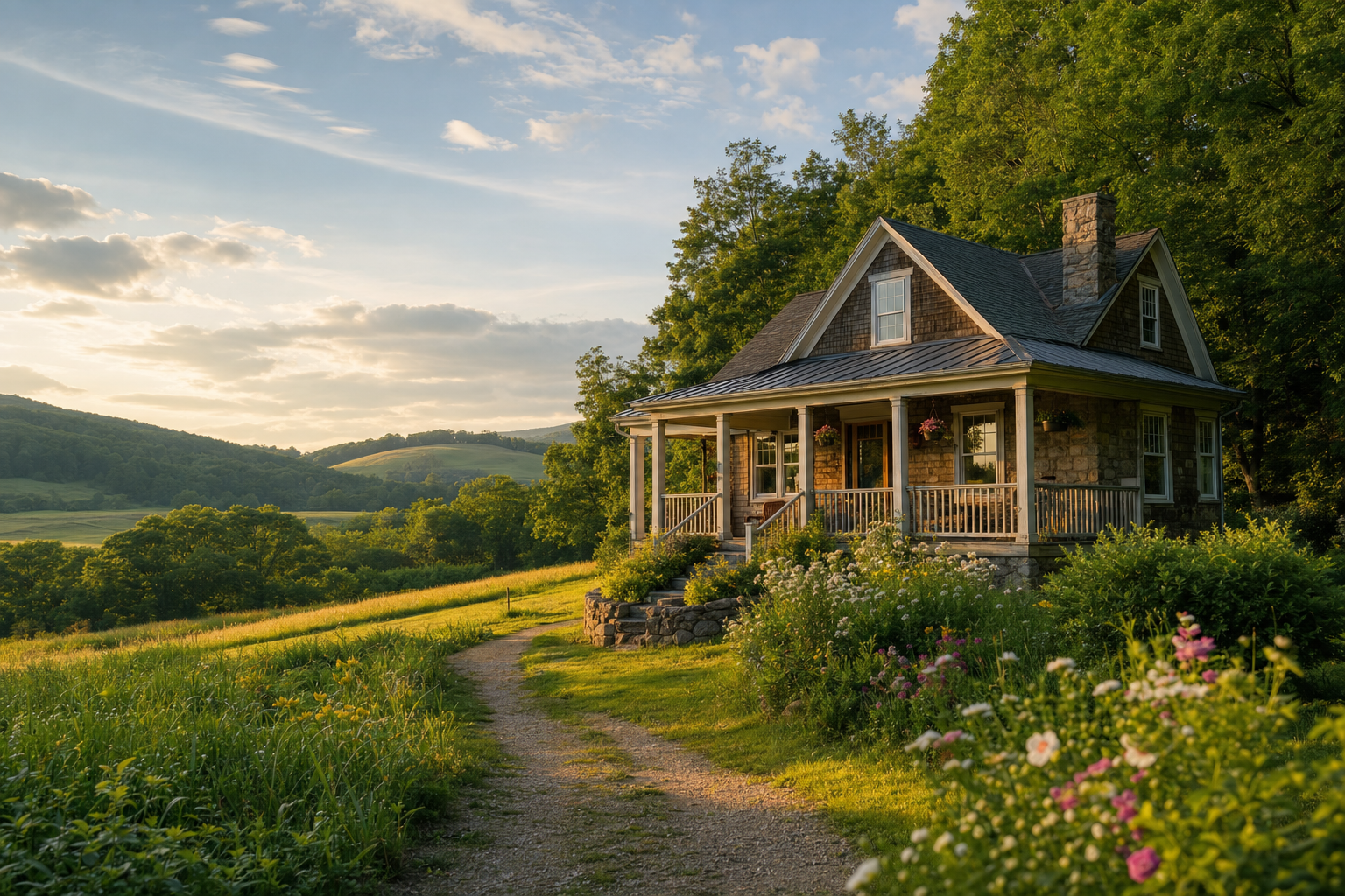 Maison de Campagne au Cur de Vallon
