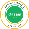 Label éco-conseillère CASAM