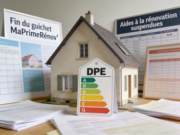 Fin du guichet MaPrimeRenov'. rénovation énergétique