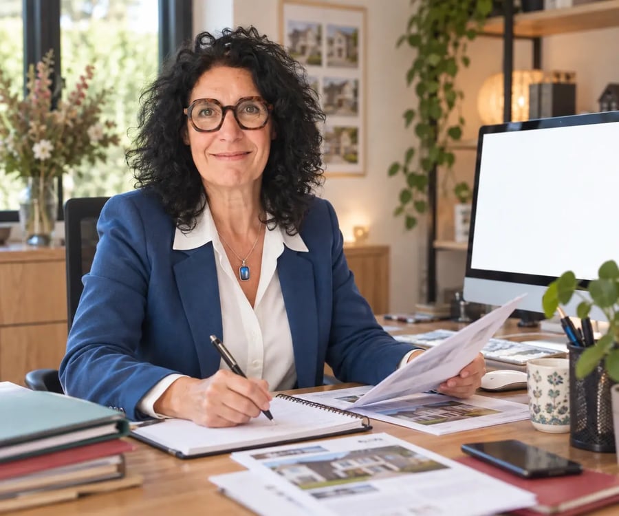 Laurence Legry, agent commercial immobilier indépendante à Challes, dans le Sud et l’Est du Mans