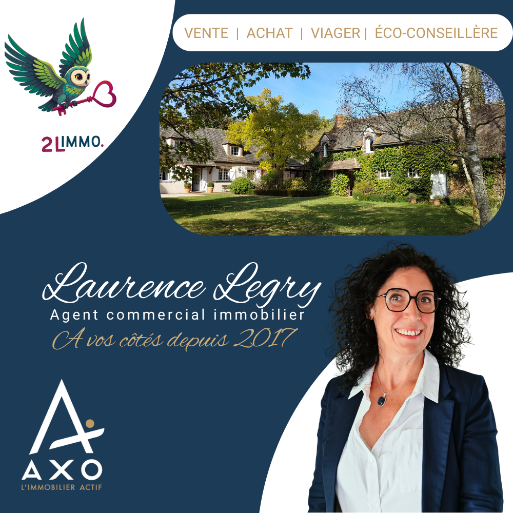 Laurence Legry agent commercial immobilier depuis 2017 - vente maison parigné l'evêque, challes, brette les pins, bouloire, écommoy, le grand lucé, perche sarthois